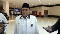 Edy Rahmayadi mengenakan seragam PKS (Liputan6.com/ Ika Defianti)