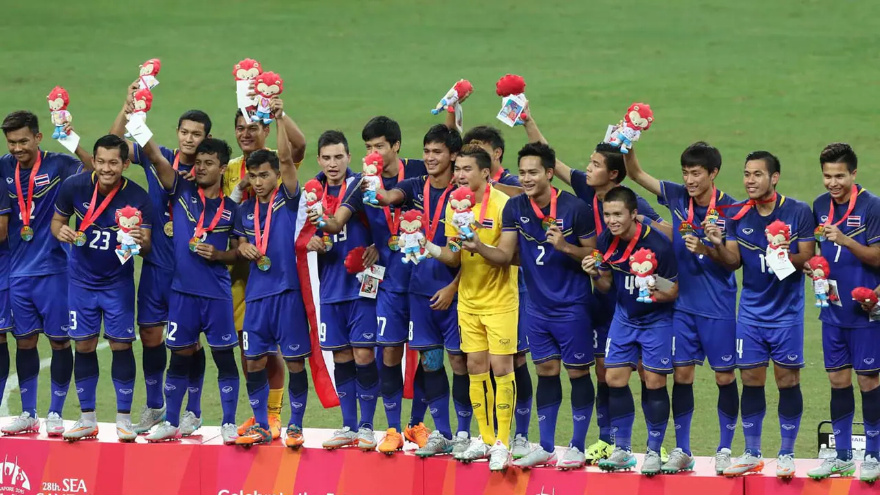 Thailand juara di SEA Games 2015