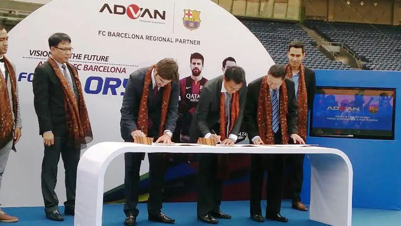 Smartphone & Tablet Barca Melenggang Bulan Depan