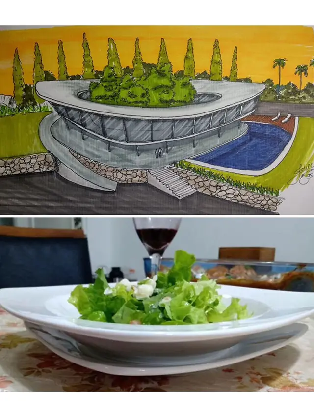 6 Makanan Sederhana Ini Jadi Objek Inspirasi Bikin Desain Gedung Futuristik