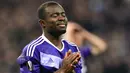 8 - Frank Acheampong (Tianjin TEDA) - Kecepatan: 95 dan Akselerasi: 91. (AFP/Emmanuel Dunand)