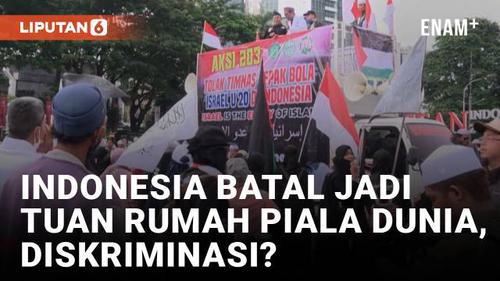 VIDEO: Indonesia Batal Jadi Tuan Rumah Pildun U-20, Apa Kata Dunia?