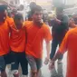 Tahanan kabur di jajaran Polresta Pekanbaru yang ditembak karena pernah kabur dari tahanan Polsek. (Liputan6.com/M Syukur)
