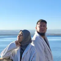 Potret Nia AFI dan Adit AFI (Sumber: Instagram/niadit_poll)