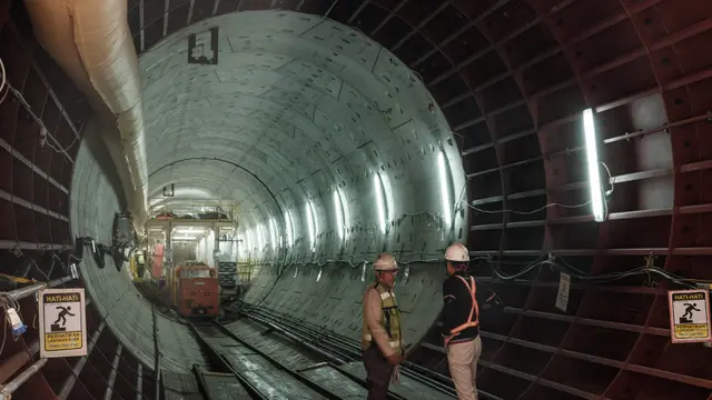 Melihat Perkembangan Pembangunan MRT Jakarta Fase 2