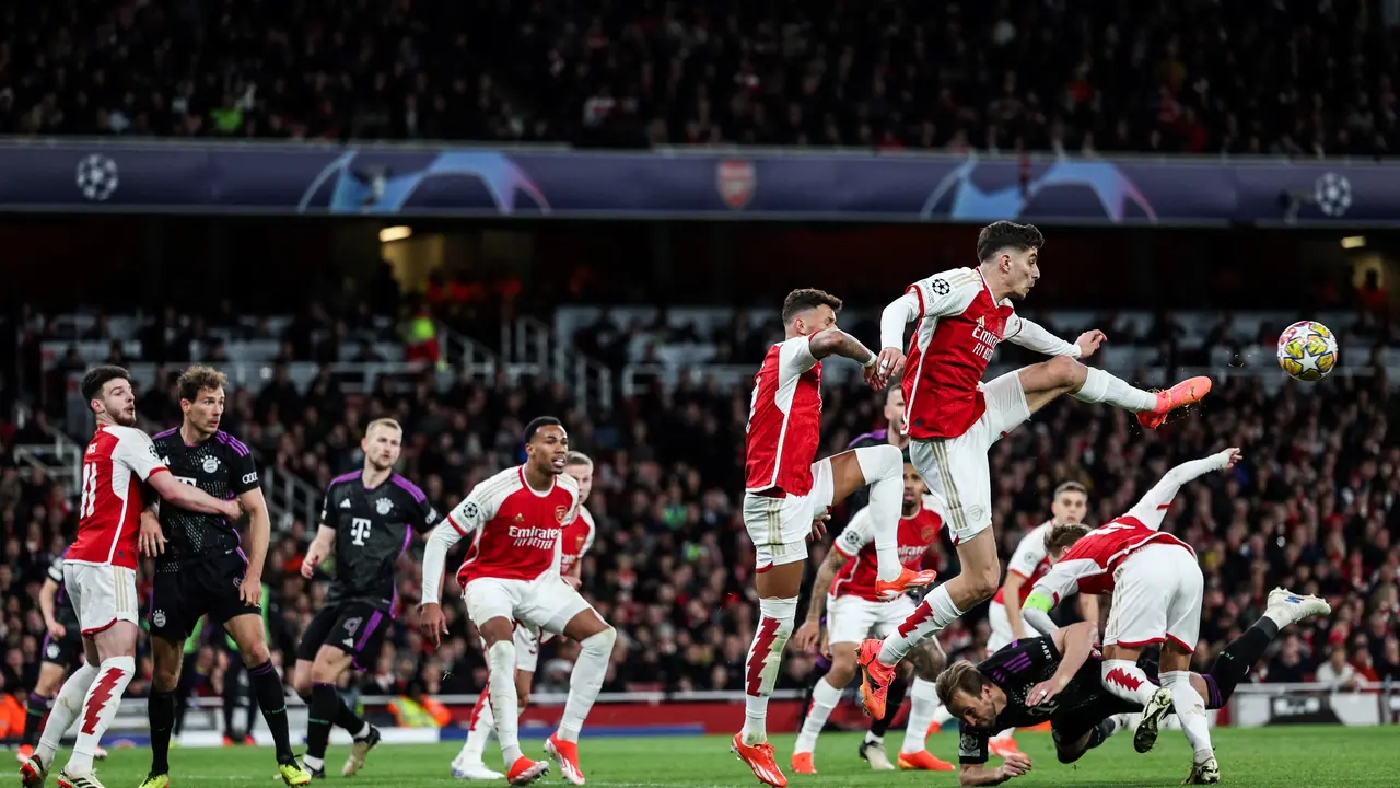 Arsenal vs Bayern Munchen, Liga Champions
