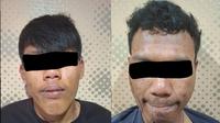 Dua maling motor di Kemayoran dihajar massa sampai babak belur. Mereka berdua kepergok mencuri motor milik seorang remaja yang sedang Salat Jumat. (Liputan6.com/Ady Anugrahadi)