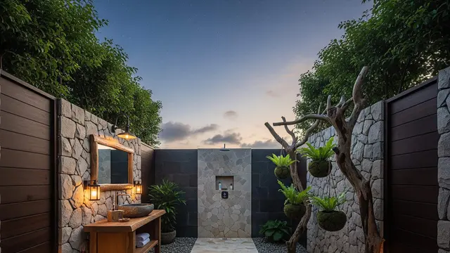 Inspirasi Kamar Mandi Luar Rumah Sederhana di Kampung