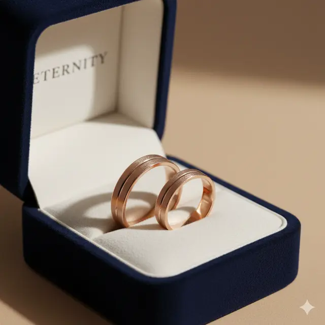 Model Cincin Nikah Tanpa Mata yang Elegan