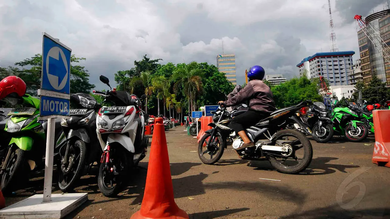  12 Lokasi Parkir di Jalur Larangan Sepeda Motor