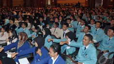Ribuan sarjana ini mengaku siap mengajar di pulau-pulau terpencil Indonesia, Jakarta, Kamis (18/9/2014) (Liputan6.com/Johan Tallo)