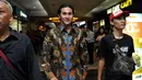 Aktor ganteng Vino G Bastian saat menghadiri Gala Premier film TOBA DREAMS di Djakarta Theater, Jakarta, Kamis (16/4/2015). Film ini menceritakan pensiunan TNI dengan uang terbatas yang ingin membahagiakan keluarga.(Liputan6.com/Panji Diksana)