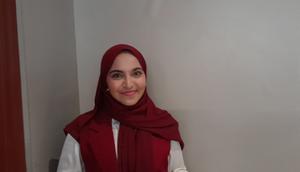 Shakira COC 2024 mengungkapkan bahwa dirinya semasa tinggal di asrama saat SMA amat suka sarapan dengan telur rebus.  (Liputan6.com/Benedikta Desideria)