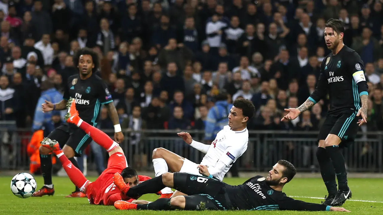 Tottenham Hotspur, Liga Champions, Real Madrid