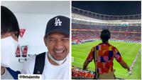 Ibnu Jamil dan Rian D Masiv akan saksikan final Piala Dunia 2022 langsung di Qatar (Foto: Instagram @rianekkypradipta/jeremiemoeremans)