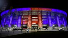 Puskas Arena di Budapest, Hungaria, akan menjadi stadion penyelenggara Piala Eropa 2020. (AFP/Attila Kisbenedek)