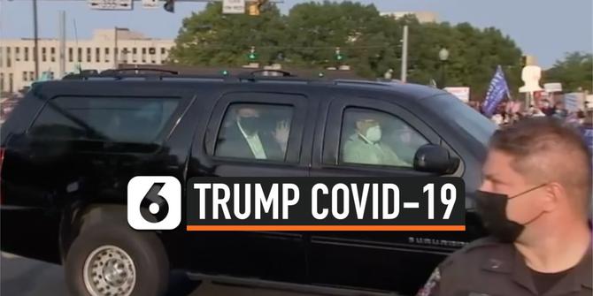 VIDEO: Lambaian Tangan Trump untuk Pendukungnya Tuai Kritik