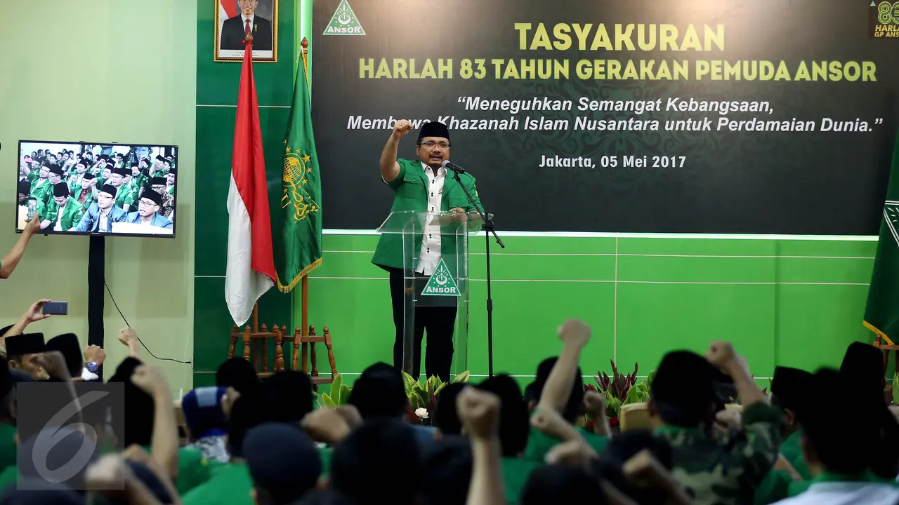 Tasyakuran Harlah ke-83, GP Ansor Siap Pertahankan Pancasila