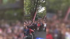 Berita video api obor Asian Games 2018 disambut meriah pelajar Yogyakarta.