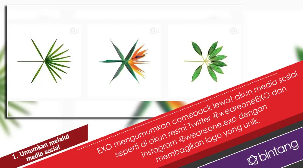 Teka-teki Comeback EXO yang Perlahan Terungkap. (Foto: Instagram/weareone.exo, Desain: Nurman Abdul Hakim/Bintang.com)