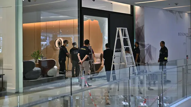 Kondisi Mall Siam Paragon Sehari Pasca Penembakan