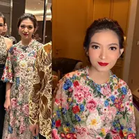 Penampilan Selvi Ananda kembali mencuri perhatian saat ia hadiri sebuah pernikahan [@hepidavid @arnoldpo]