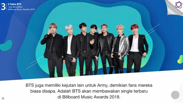 [Bintang] 5 Fakta BTS Siap Meriahkan Billboard Music Awards 2018