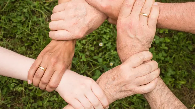 Ilustrasi bersolidaritas