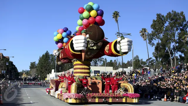 20160101- Mobil Hias Meriahkan Jalan di Pasadena-Reuters