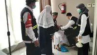 240 Jemaah haji lansia dan disabilitas akan jalani safari Wukuf di Arafah. (Liputan6.com/Nafiysul Qodar)