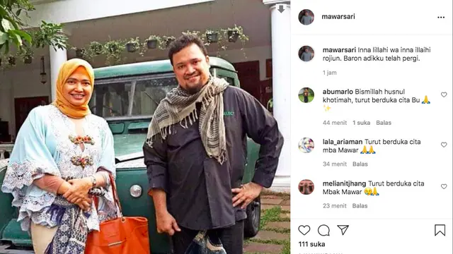 Aria Baron Meninggal Dunia