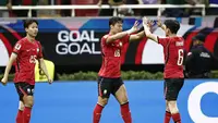 Selebrasi Korea Selatan saat menang atas Ceko di Piala Dunia 2026 (AFP)