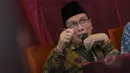 Pengamat Politik yang juga dosen Ilmu Politik di UIN Jakarta Marbawi A. Katon saat menjadi pembicara dalam diskusi bertajuk 'ISIS dan Radikalisme' di kawasan Menteng, Jakarta, Jumat (20/3/2015). (Liputan6.com/Herman Zakharia)
