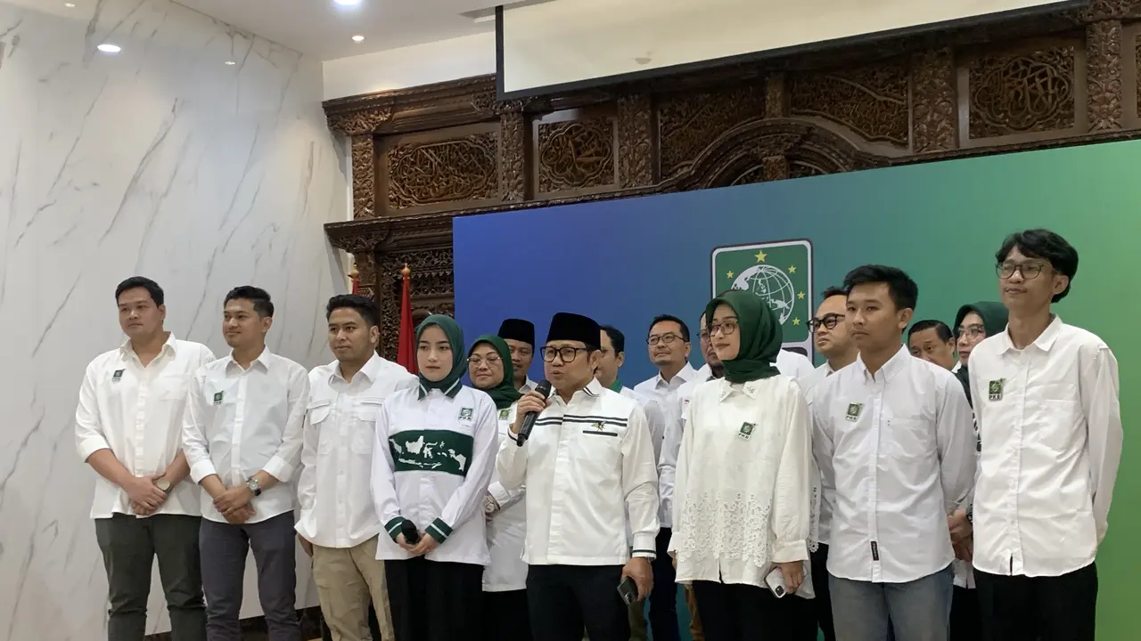 Ketua Umum PKB Muhaimin Iskandar alias Cak Imin mengumumkan susunan pengurus DPP PKB periode 2024-2029.