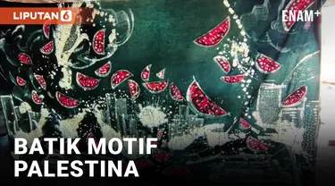 Pengrajin Batik Kulon Progo Buat Motif Khas Palestina
