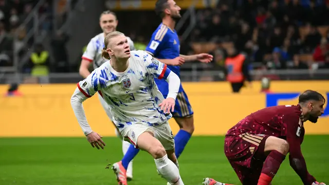 Erling Haaland, Timnas Norwegia, Timnas Italia, Kualifikasi Piala Dunia 2026