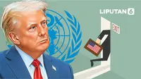 Banner Infografis Donald Trump Putuskan AS Keluar dari WHO. (Liputan6.com/Abdillah)