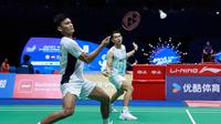 Ganda putra Indonesia Fajar Alfian/Muhammad Shohibul Fikri lolos ke perempat final&nbsp;China Masters 2025.&nbsp;Fajar/Fikri mengalahkan pasangan tuang rumah&nbsp;Liang Wei Keng/Wang Chang di Shenzen Arena, Kamis (18/9).&nbsp;(foto: PBSI)