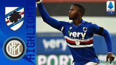Berita video gol-gol yang tercipta dalam highlights Liga Italia 2020/2021 laga pekan ke-16 antara Sampdoria melawan Inter Milan yang berakhir dengan skor 2-1, Rabu (6/1/2021) malam hari WIB.