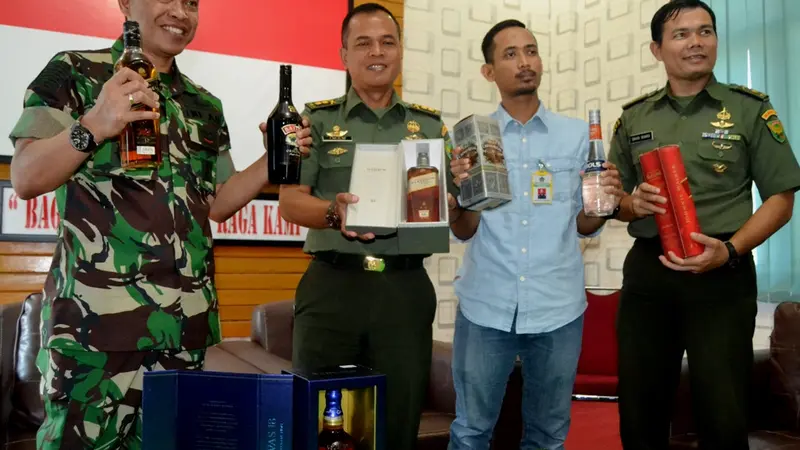 Sindikat Pengoplos Miras Mahal di Bengkulu Terbongkar