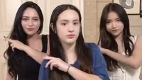 Baru-baru ini Putri Nia Ramadhani, Mikhayla Bakrie baru saja bertemu dengan Fuji an dan Rachel Vennya. Saat bertemu ketiganya pun tampak akrab dengan membuat video dance TikTok. [@fuji_an]