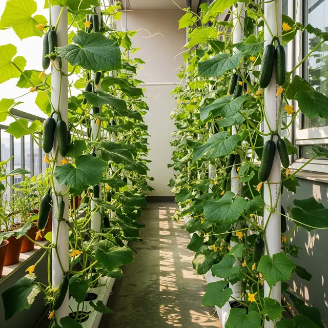 Ide Kebun Hidroponik di Teras Sempit tapi Hasil Panen Bisa Buat Jualan Harian (AI)