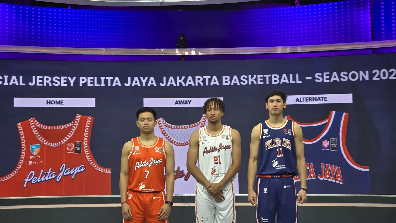 Jersey Baru Pelita Jaya di IBL 2026 Makin Kental Aroma Jakarta