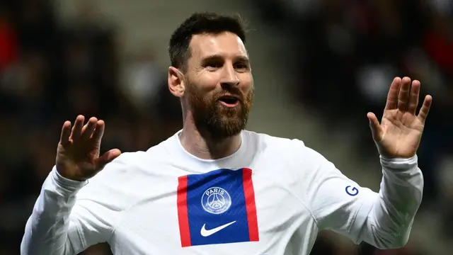 Lionel Messi Bintangi Kemenangan PSG atas Nice di Liga Prancis