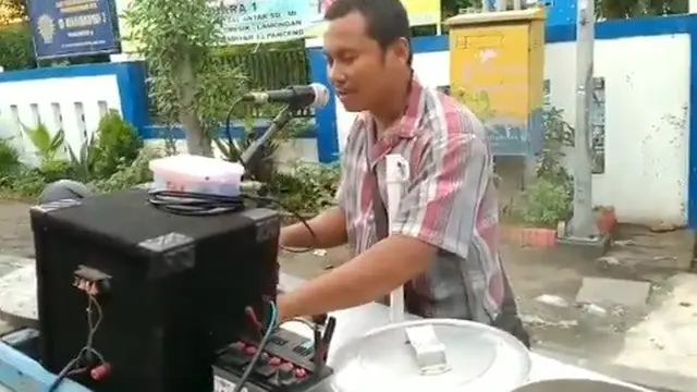penjual pentol viral