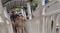 Viral Tangga JPO di Daan Mogot Hilang Dicuri Orang, Wagub Doel: Daerah Sini Cukup Rawan