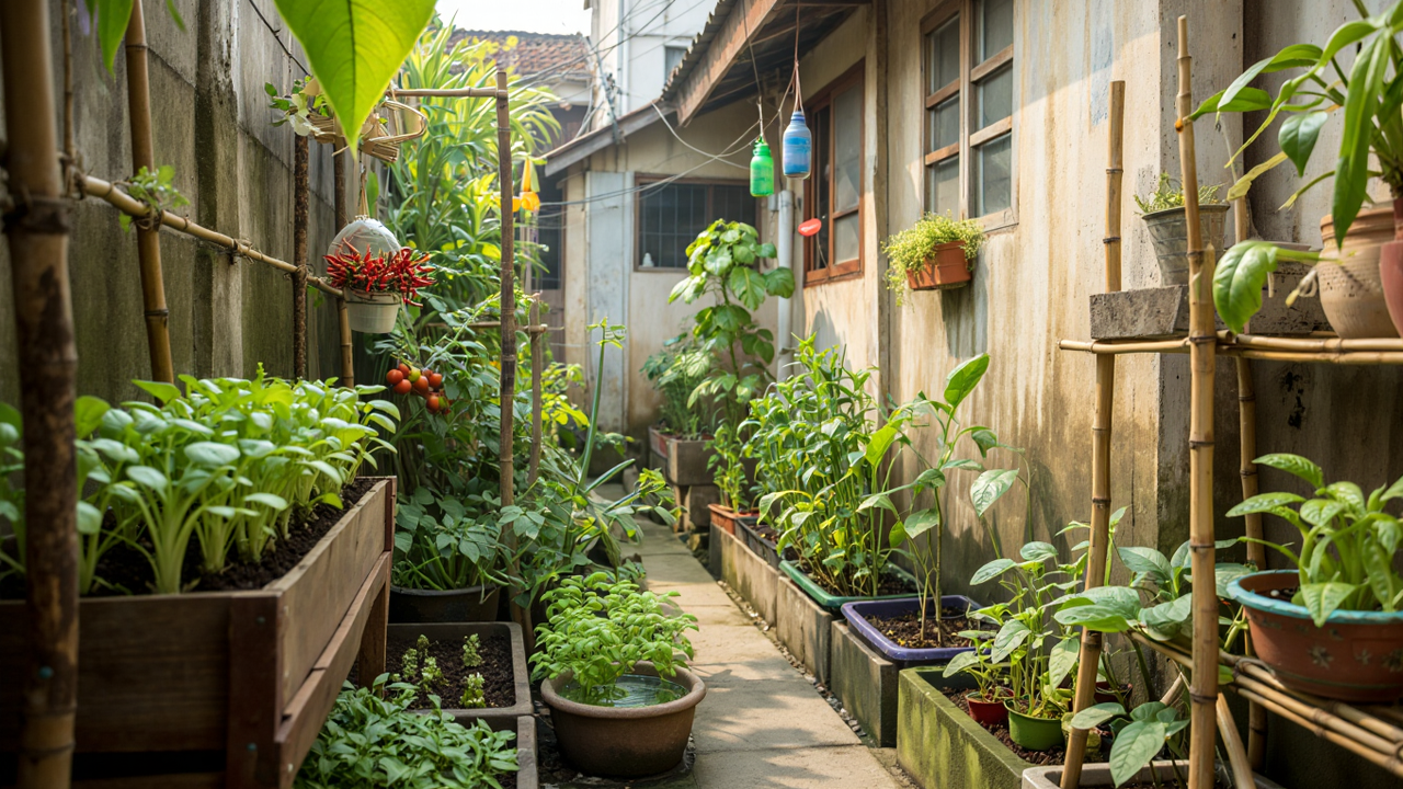 Cuma Punya Sudut Sempit di Rumah? Ini Tips Menyulapnya Jadi Kebun Mini ...