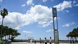 Sebagian besar wilayah pesisir Jepang dalam keadaan siaga setelah gempa berkekuatan magnitudo 8,7 terjadi di laut lepas Rusia timur. (Philip FONG/AFP)