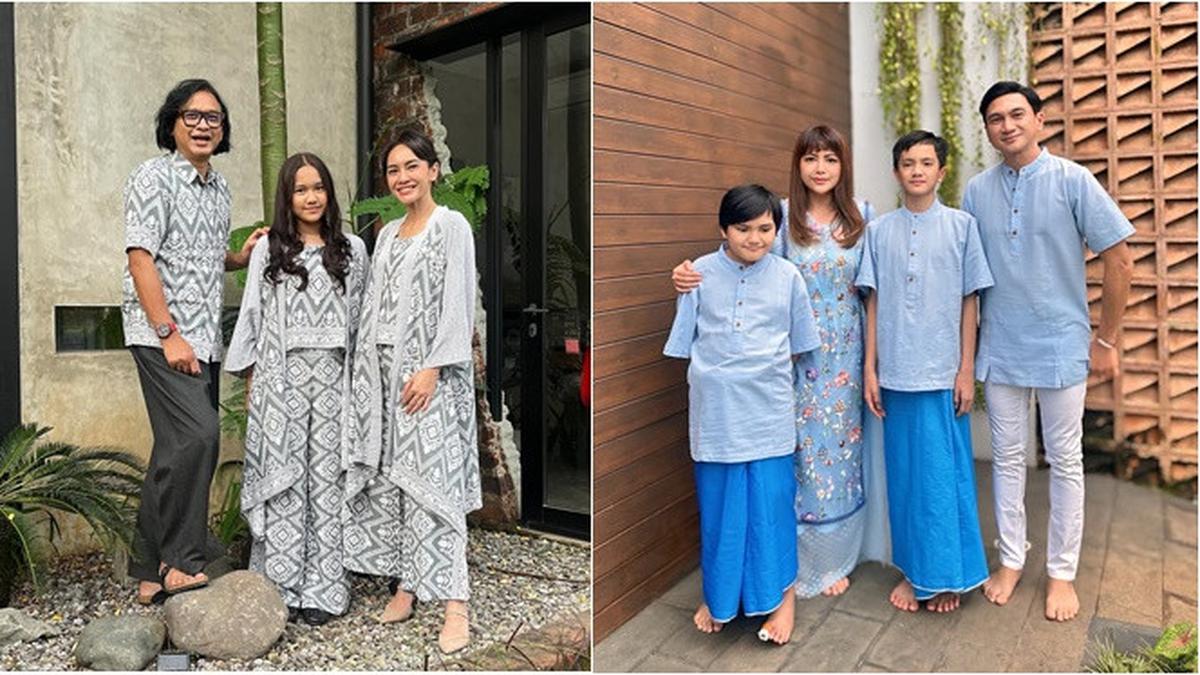 7 Potret Artis Lebaran Bareng Mantan Pasangan, Desta-Natasha Rizky hingga Kiwil