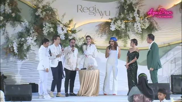 [Fimela] Ultah Pernikahan Ayu Dewi ke-10